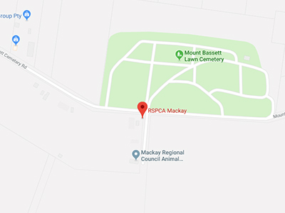RSPCA Mackay Animal Care Centre Location Map